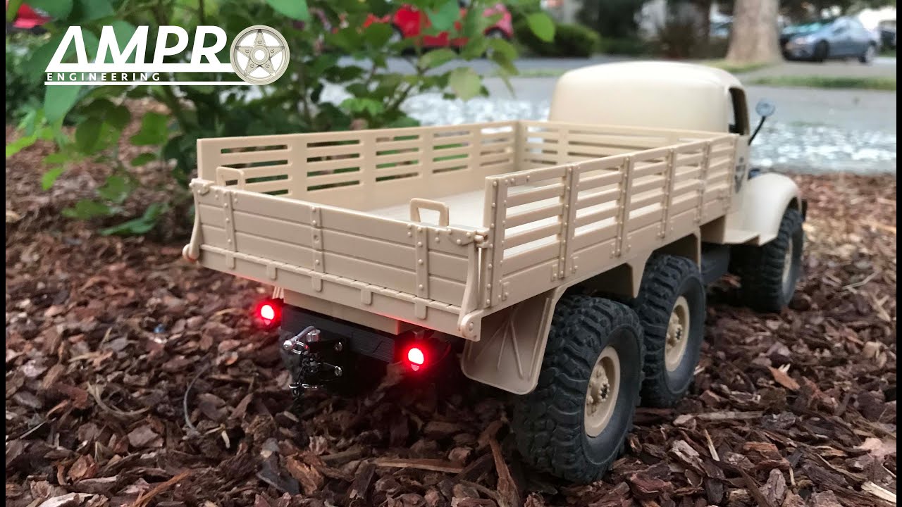 e211: JJRC Q60 Tail Lamp & Hitch Mount Assembly