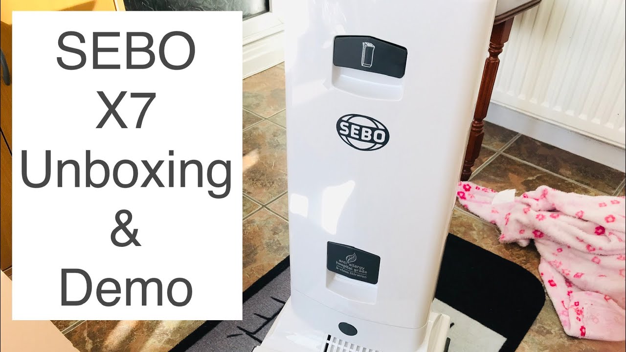 Распаковка и демонстрация SEBO X7