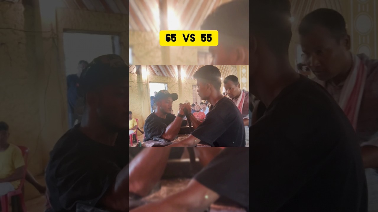 65 VS 55 || ARMWRESTLING FIGHT#shorts#armwrestling#idul