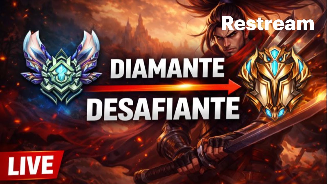 RUMO AO GM 🔥 MESTRE SOLOQ MID/ADC !pix !pick