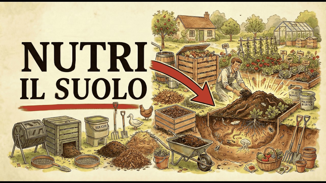 Come Concimare il Tuo Giardino Senza Acquistare Mai Più Fertilizzanti