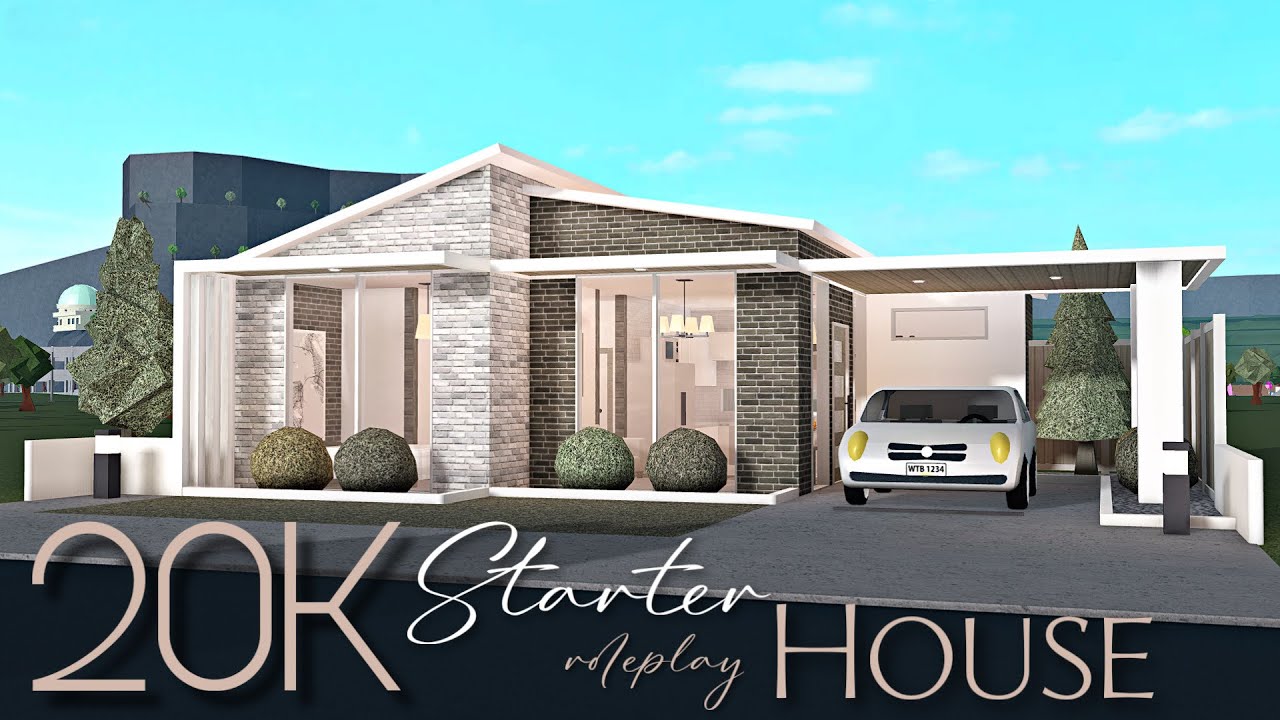 BLOXBURG: 20K STARTER ROLEPLAY HOME | NO-GAMEPASS