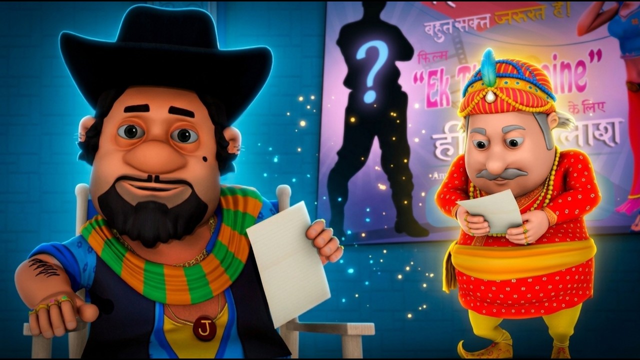 Motu Patlu को मिली पूर्वजों की तलवार | Motu-Patlu Rajasthani Special
