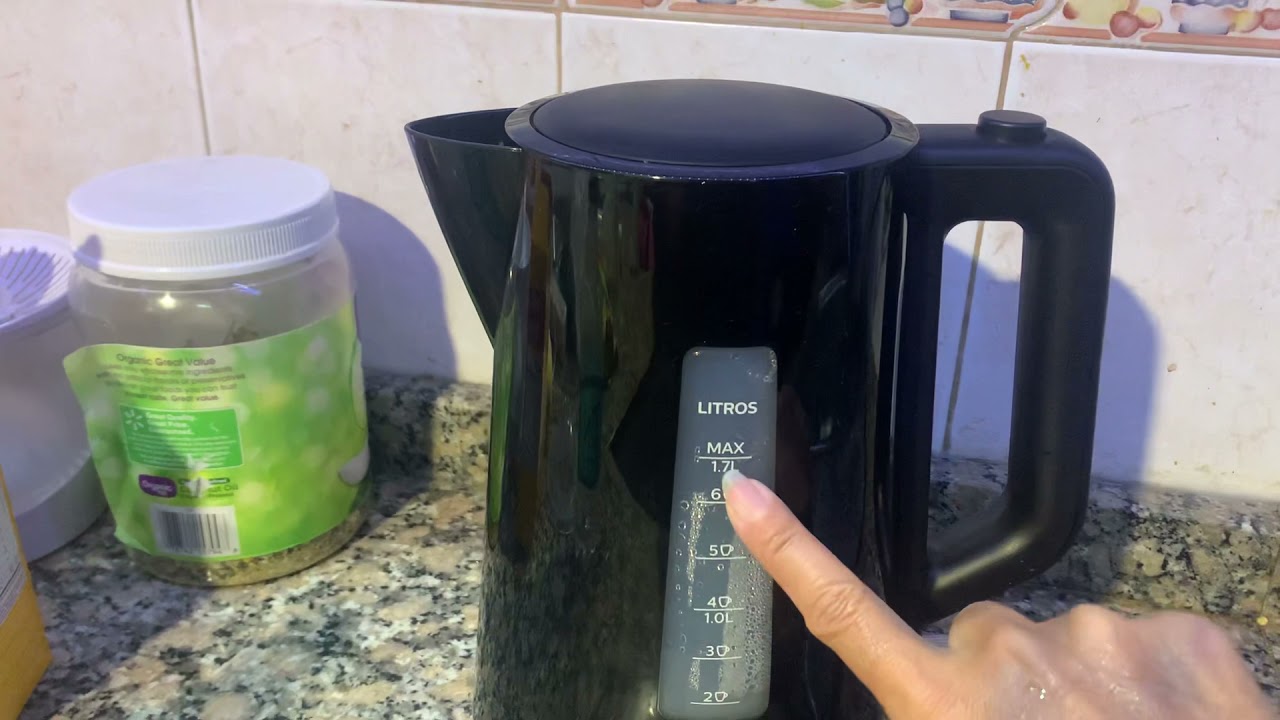 Pava Electrica Philips Hd9368/90  1.7 L mate 🧉 café,té,agua caliente demostración