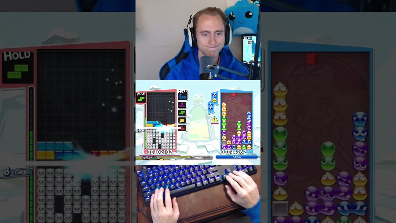Puyo Puyo Tetris, Come Snipe Me! SHORTS Daily Wumbo Livestream 1-20-26