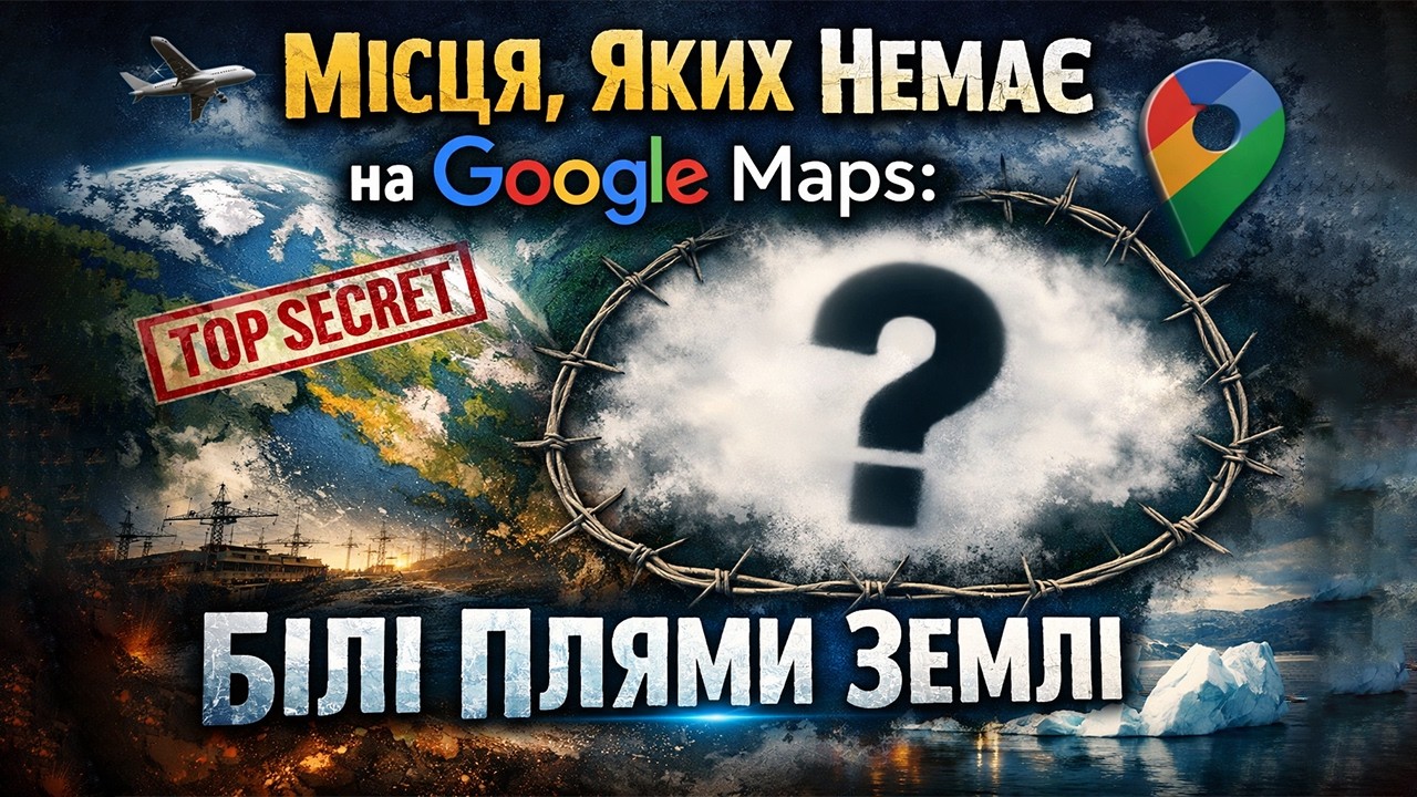 Останні Білі Плями на Мапі: Куди Не Ступала Нога Людини 🗺️🏔️ | Мапа Легенд