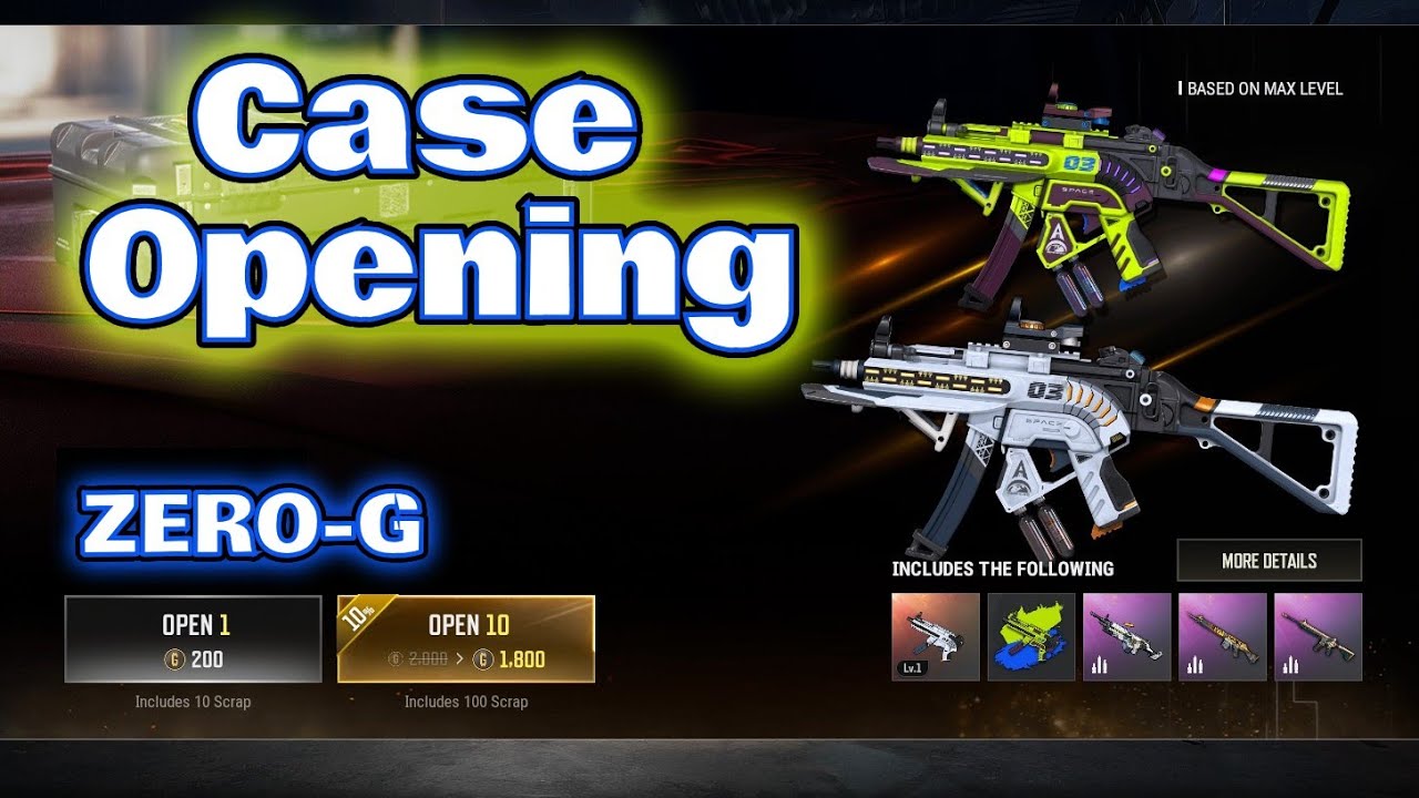 NEW PUBG MP5 PROGRESSIVE CASE OPENING | ZERO-G