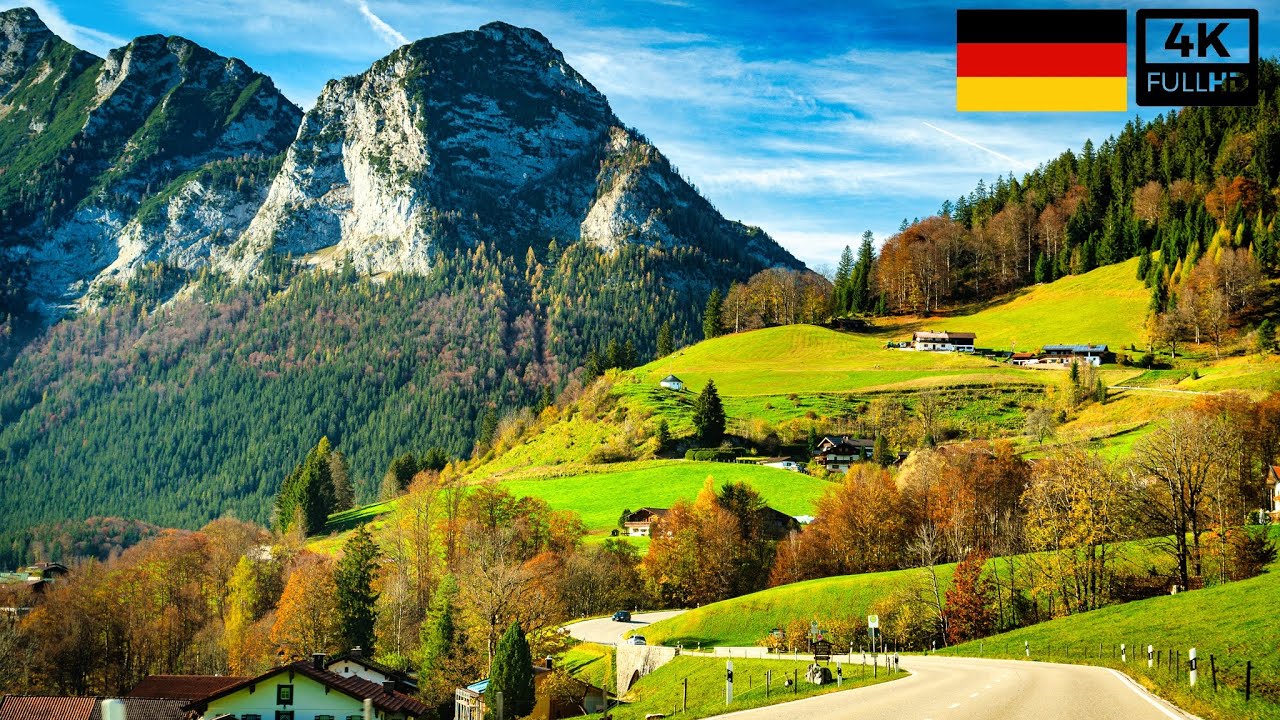 🇩🇪 Autumn Drive Through Bavaria: Stunning Berchtesgaden Landscapes