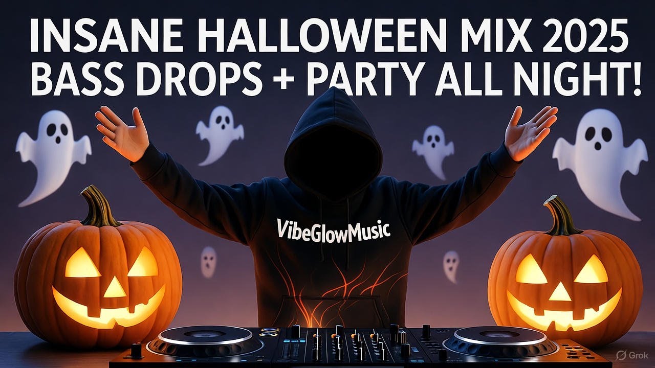 Insane Halloween DJ Mix 2025 - Bass Drops & Party All Night! (Spooky EDM Playlist)