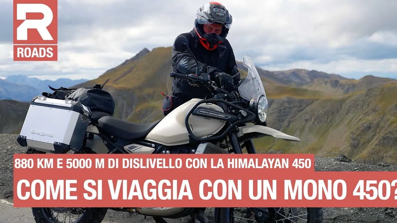 Royal Enfield Himalayan 450 - prova in viaggio con l'enduro indiana da meno di 6000 euro [ENG SUB]