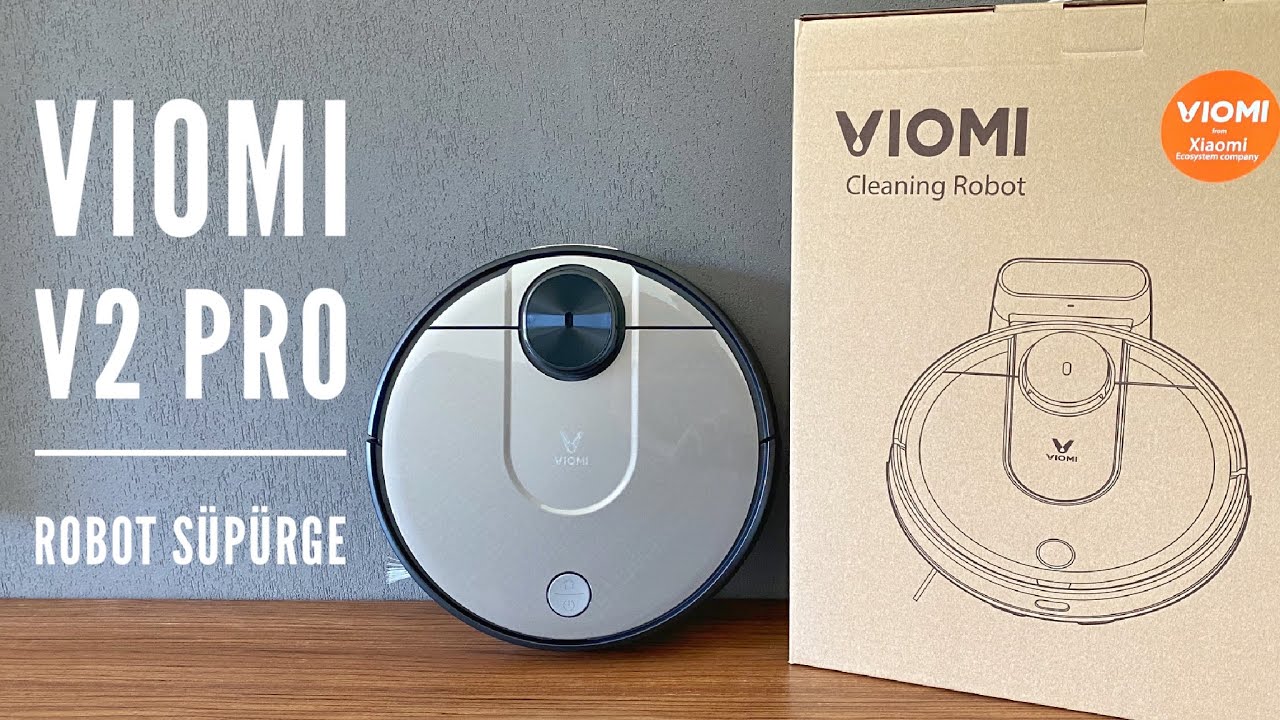 Xiaomi Viomi V2 Pro  Robot Süpürge | Kutu Açılışı ve İncelemesi