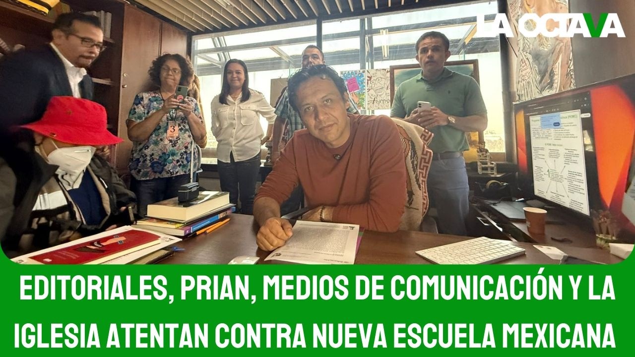 MARX ARRIAGA ACUSA a la SEP de CORRUPTA y SE RESISTE a CAMBIAR LIBROS de TEXTO