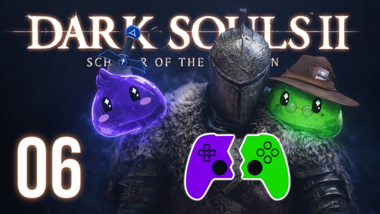 🔴 Dark Souls 2 en pareja con MITAD del control cada uno | Challenge