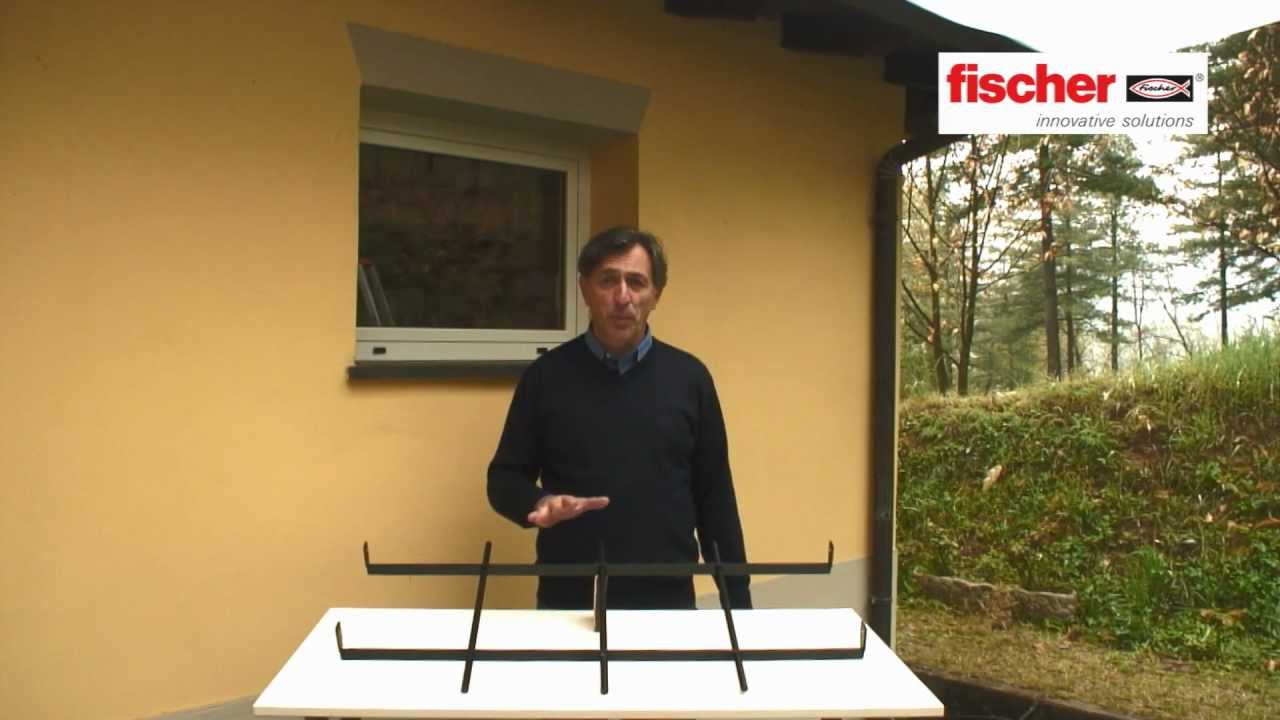 fischer Ready to Fix - Kit di fissaggio per inferriate