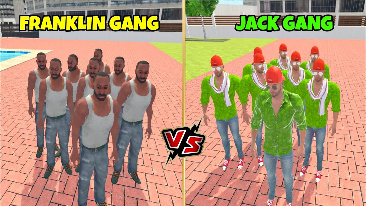 JACK GANG vs FRANKLIN GANG FIGHT 😯 INDIAN THEFT AUTO STORIES 