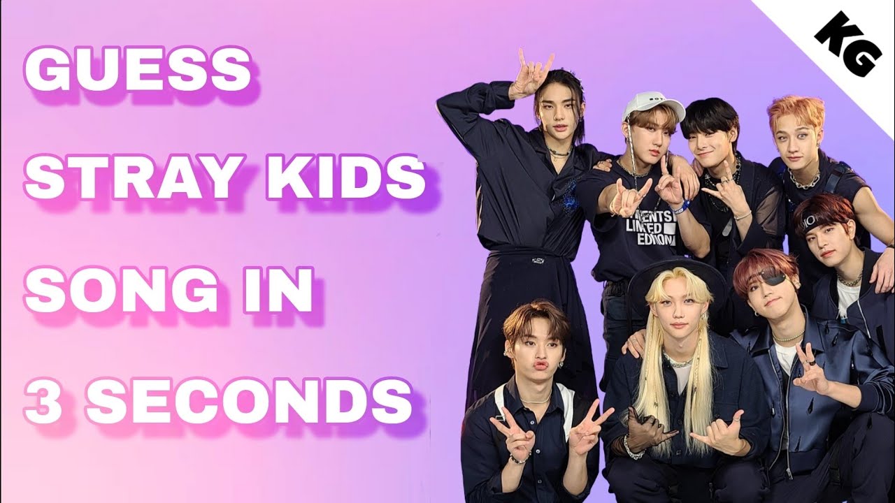 Kpop Game| Guess Stray Kids song in 3 seconds