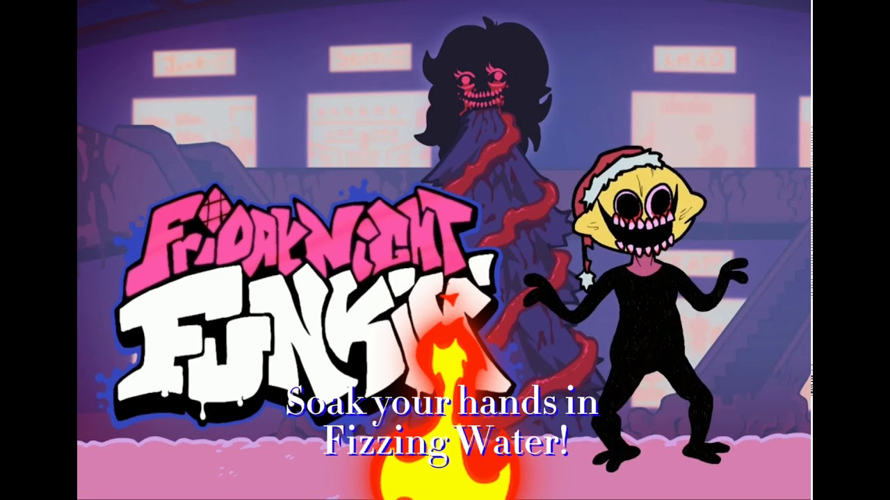 Friday Night Funkin' Christmas Lemon Demon |Lyrics (Week 5)