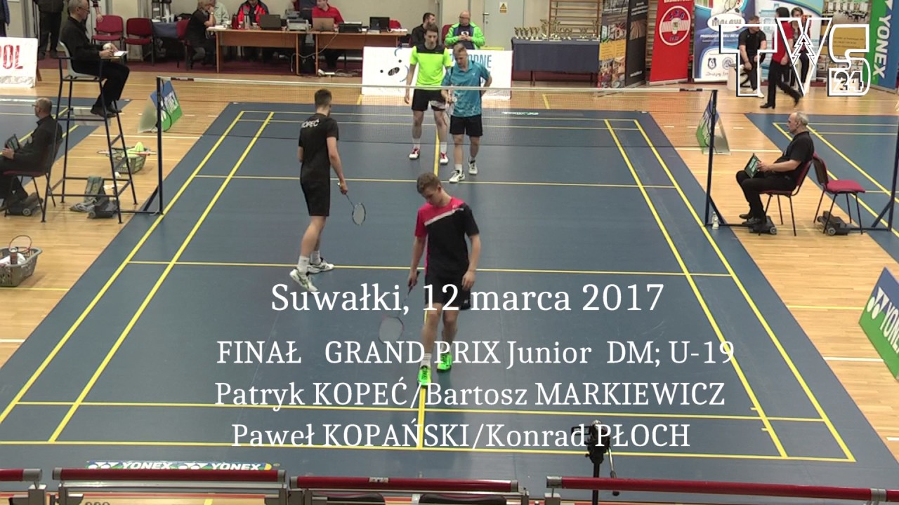 BADMINTON.  Grand Prix.  JUNIOR U-19.  DEBEL M