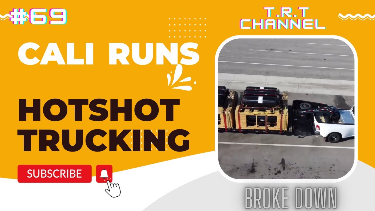 Moving West Coast hotshot freight. #hotshottrucking #hotshot