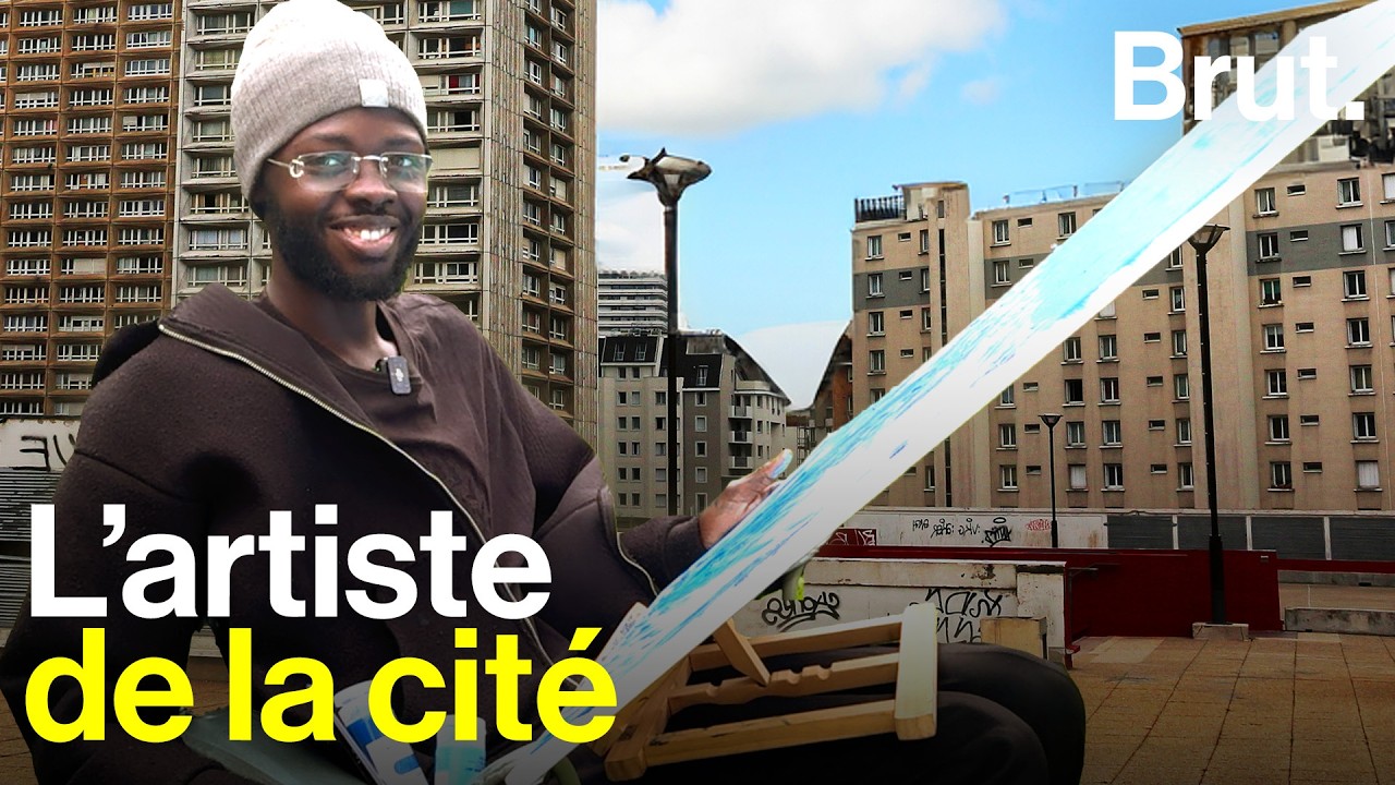 Madi a 23 ans et ce qu’il aime, c’est peindre