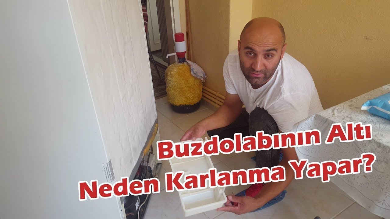 Buzdolabının Altı Neden Karlanma Yapar? Beko Buzdolabı Neden Karlanma Yapar! #beko
