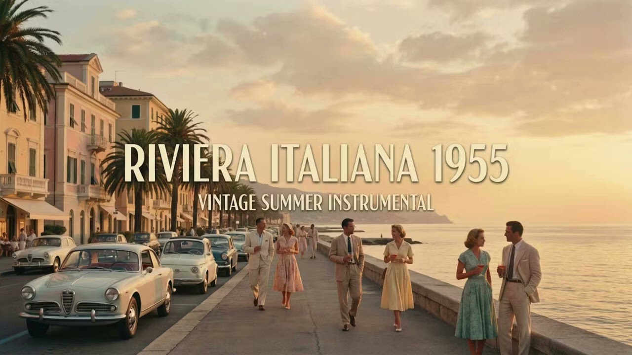 Italian Riviera 1955 🌅 Vintage Summer Instrumental (30 Min Relaxing Ambience)