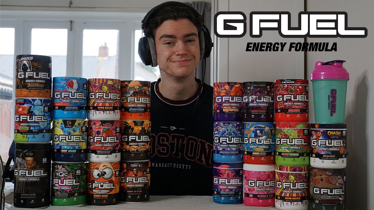 [ASMR] Gfuel Taste Test (Honest Review | Sound Assortment)