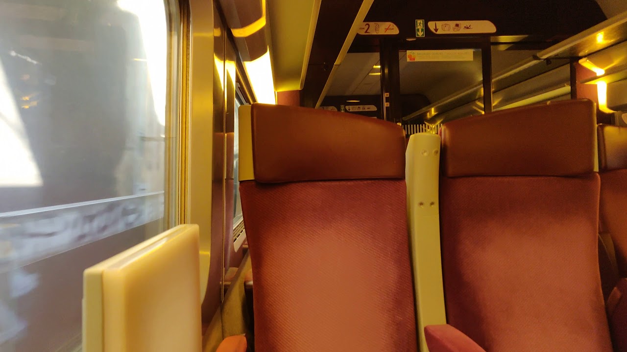 Le tunnel de Nantes-Chantenay vu depuis le TGV