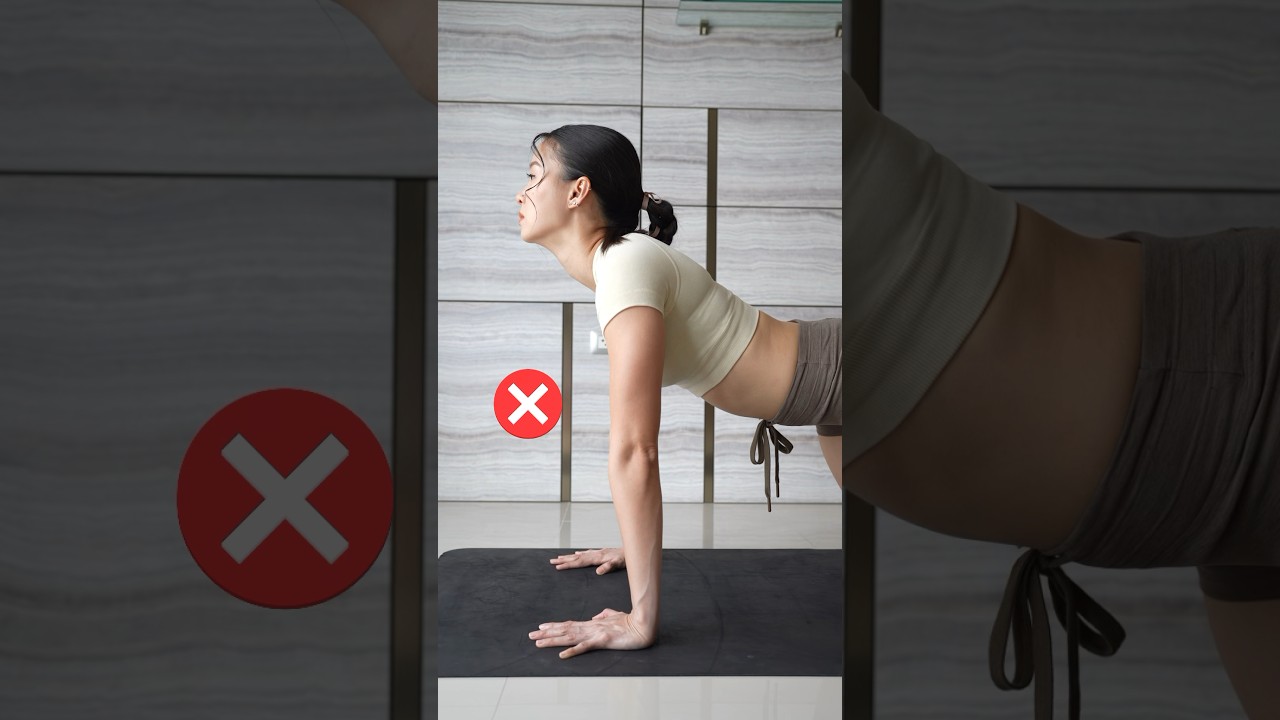 📌HOW TO DO HIGH PLANK FOR A STRONGER CORE