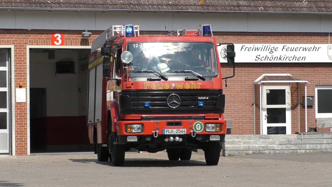 [Ausrücken & Einsatzfahrten zu Brandeinsätzen] LF 16 FF Schönkirchen & LF 10 FF Flüggendorf