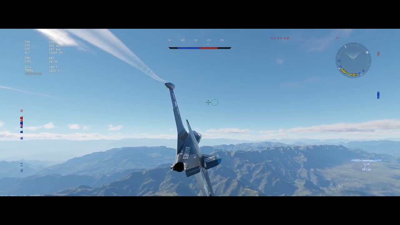 F9F-2 on War Thunder Air Realistic Battles
