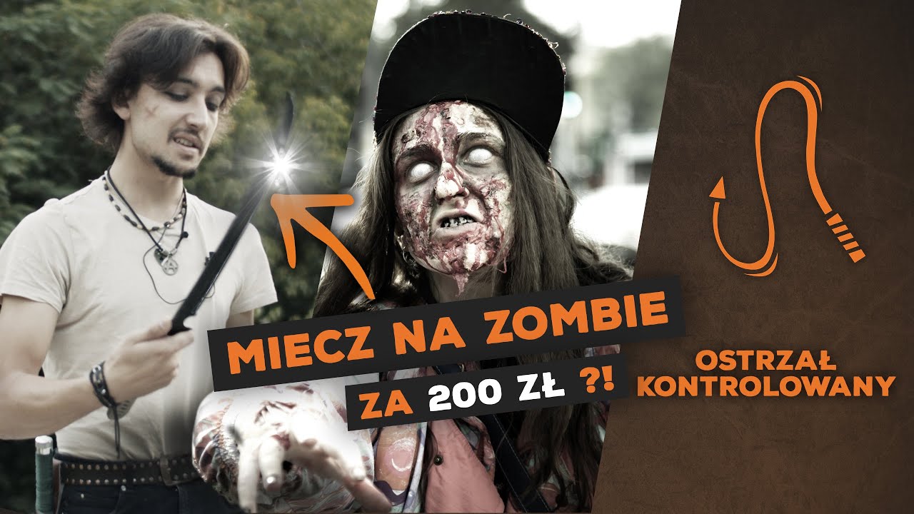 Miecz na ZOMBIE za 200zł?! | Wakizashi - Miecz Samurajski | Ostrzał kontrolowany