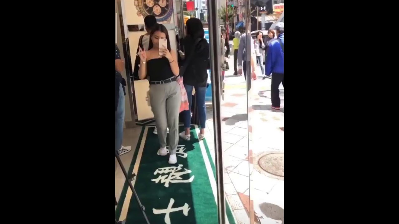 Andrea Abaya in Tokyo, Japan