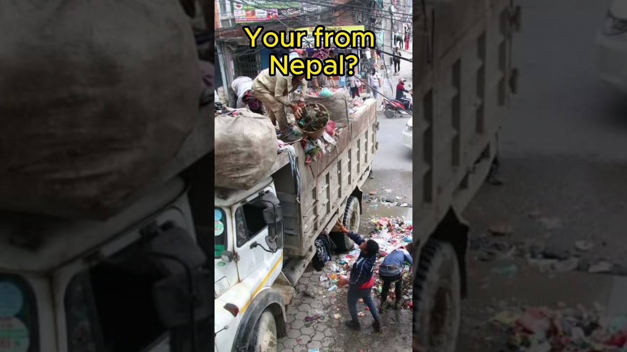 What people think Nepal looks like vs how it looks like 🇳🇵