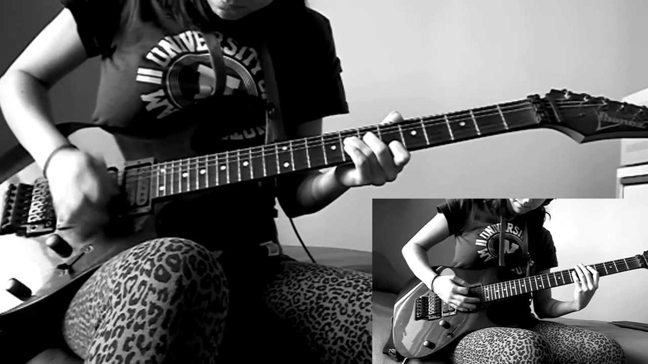 Crucified Barbara - Rock me like the devil (FULL GUITAR COVER)