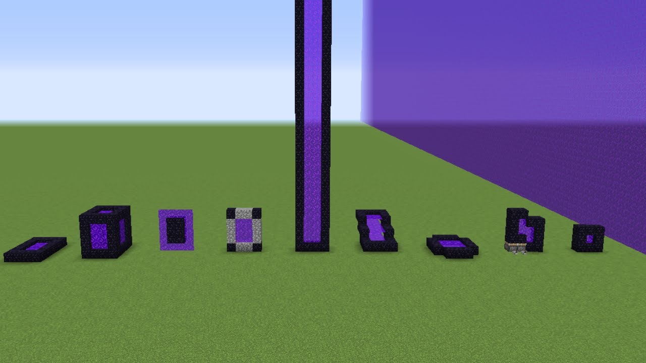 cursed nether portals in minecraft