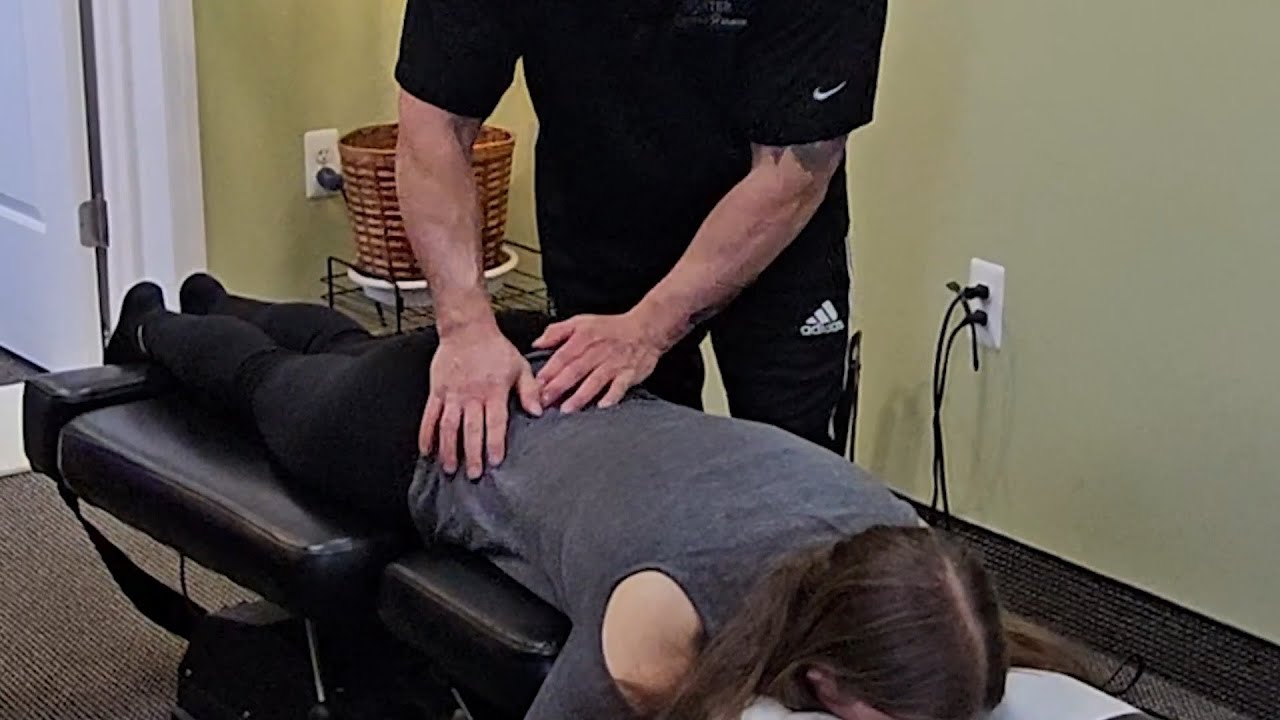 Jordyn's back, hip and neck pain met Dr. Eric Herman and the Ring Dinger®!!!