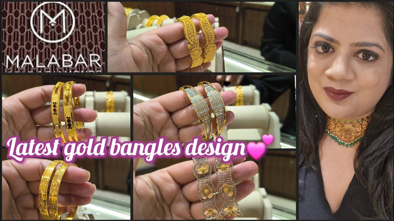 Malabar gold bangles design | Malabar gold bangles collection | Gold bangles designs 2025