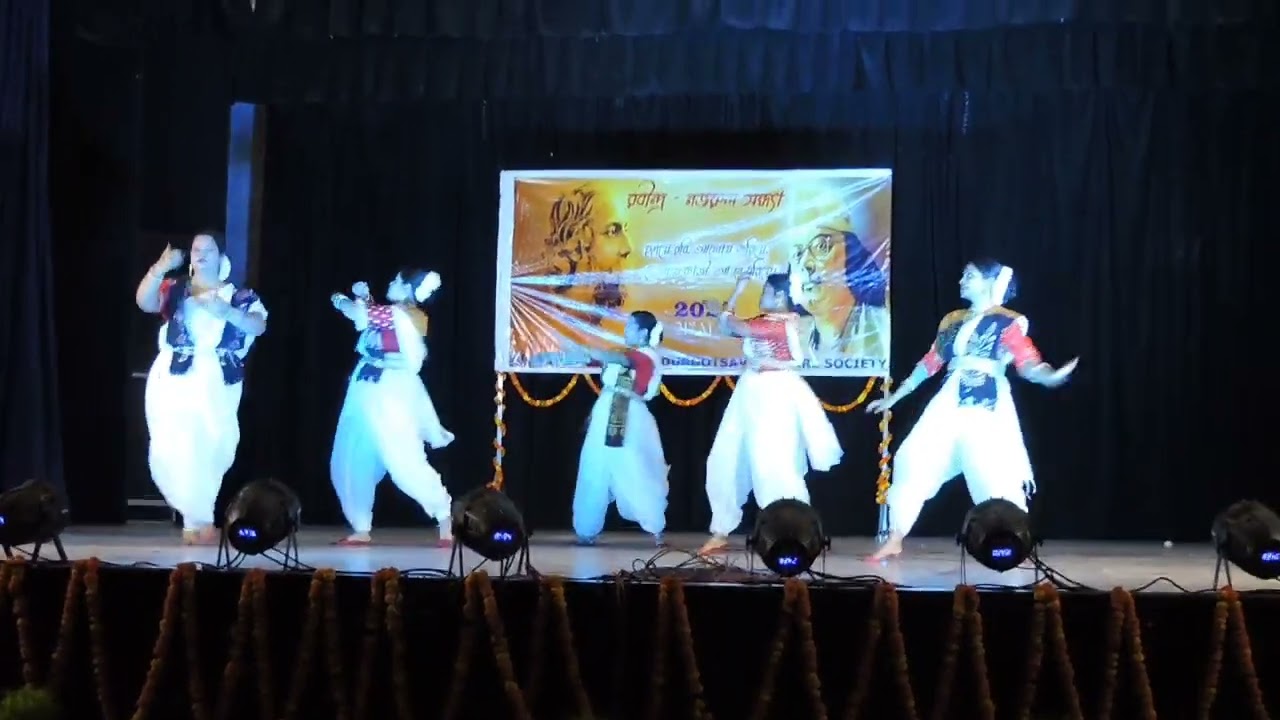 Rabindra jayanti special... #Amarmuktialoyaloy... #bipulatarangare