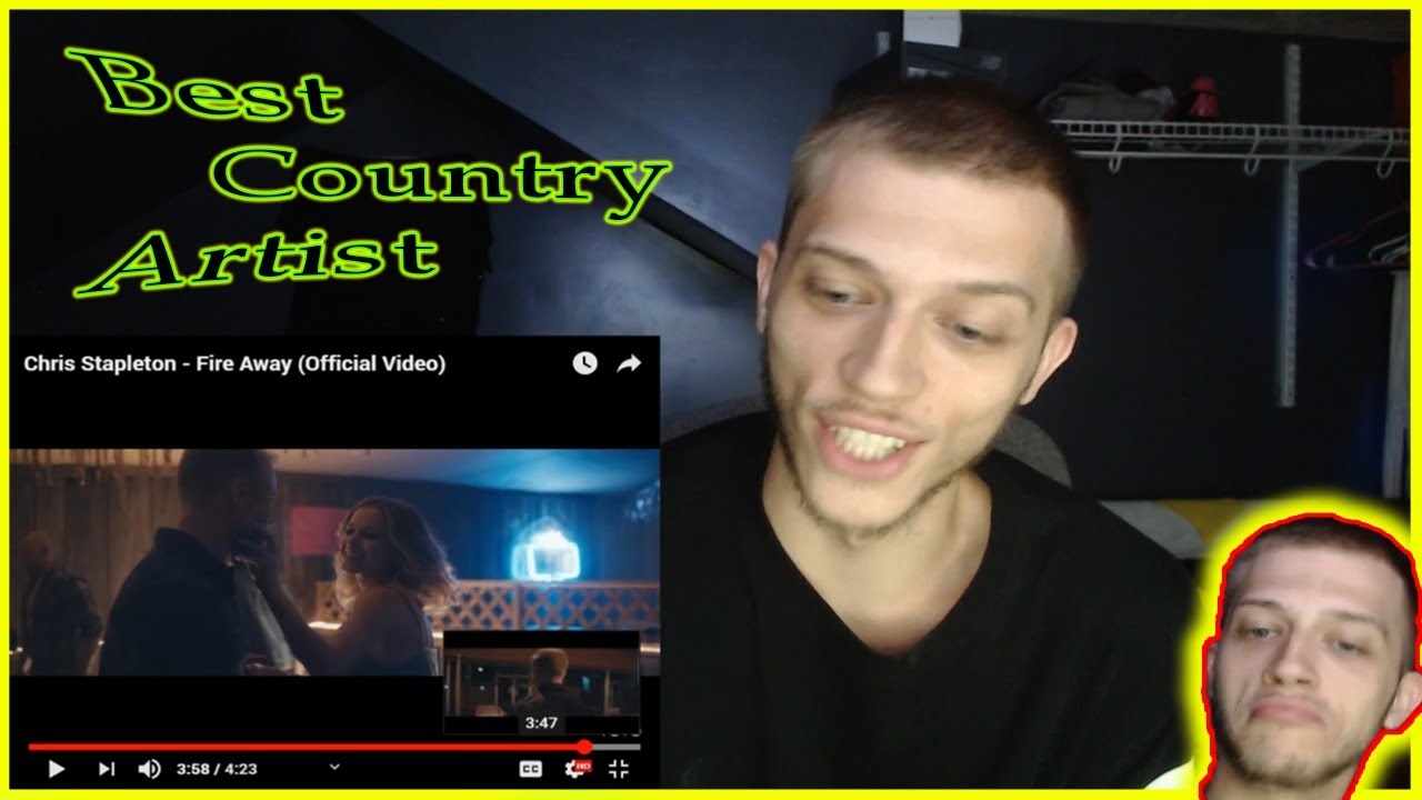 Most Hated Reactor Reacts to Chris Stapleton - Fire Away (Best Country Artist)