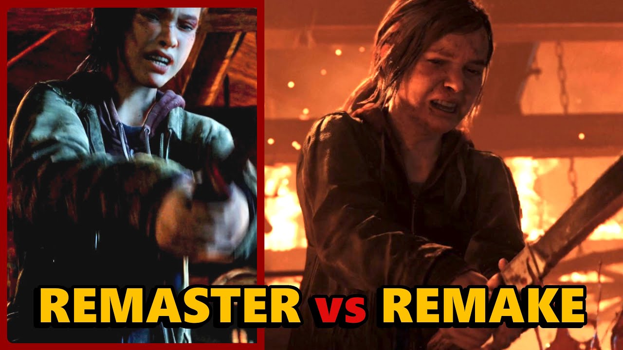 Ellie + David Boss Fight Comparison - The Last Of Us Part 1 (Original Remastered VS Remake)