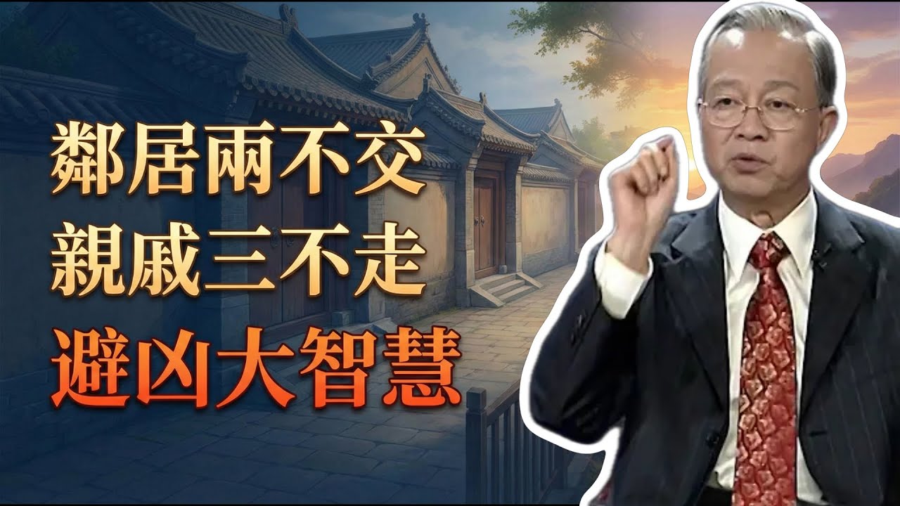 鄰居兩不交，親戚三不走：老祖宗傳下的人際關係祕笈。#曾仕強 #易經 #人生智慧 #命理 #國學 #正能量 #處世之道 #人際關係 #鄰里關係 #親情真相 #斷捨離 #家庭風水 #家運興旺