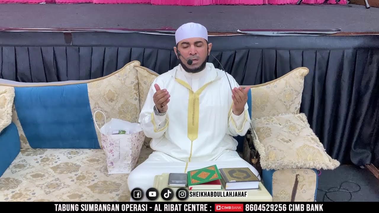Majlis Berbuka & Tarawih Ramadan 1447h pimpinan Sheikh Abdullah Jahaf, 18 Mac 2026