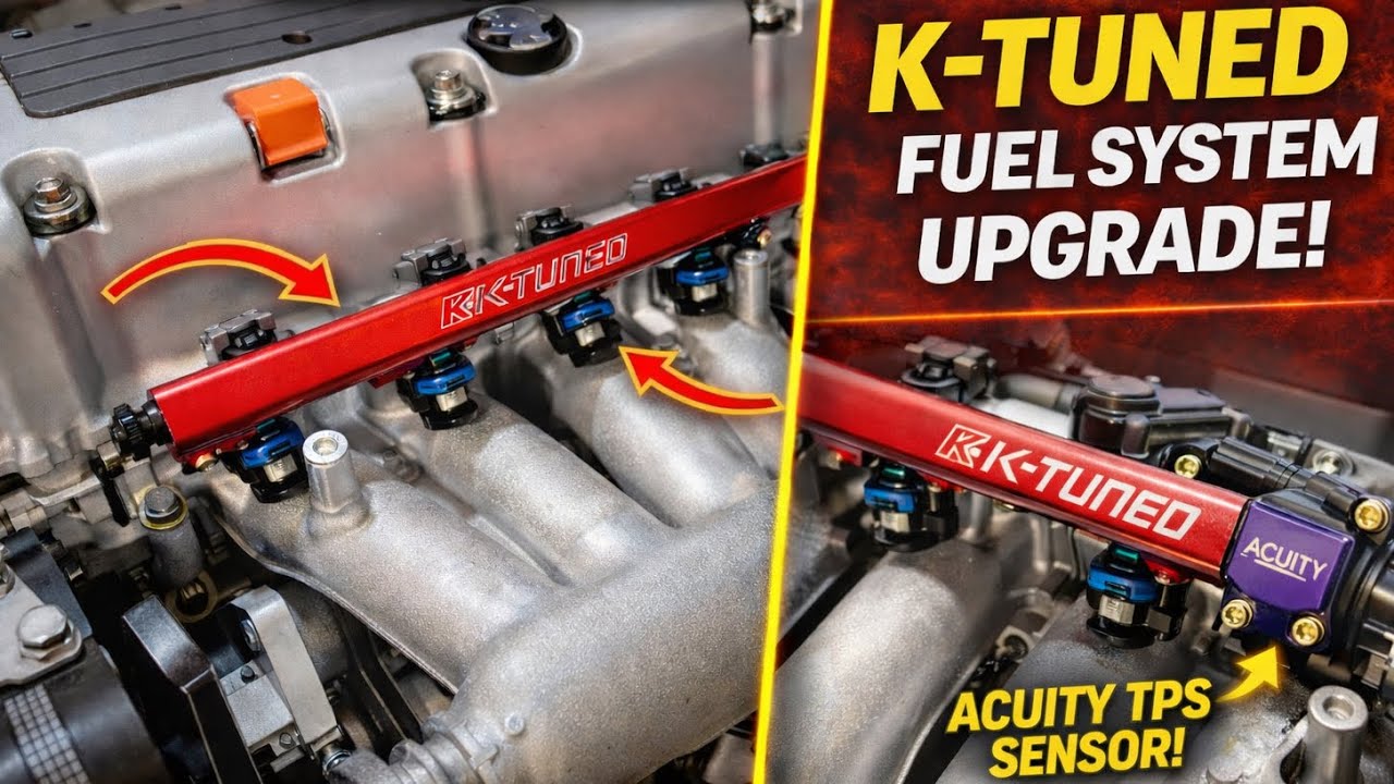 Track civic vlog#15-K-TUNED conversion kit how to do it the right way 