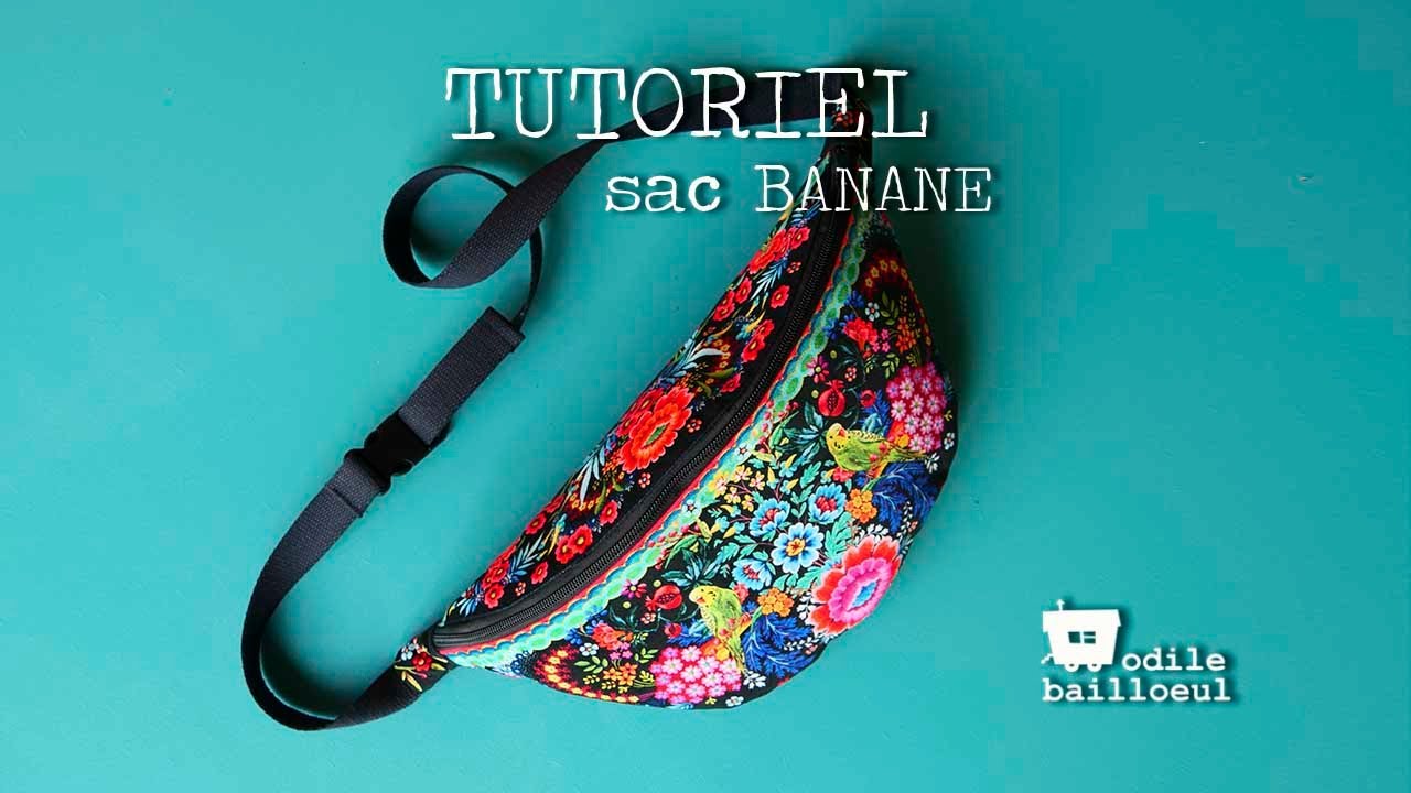 Tutoriel du kit Sac Banane Odile Bailloeul