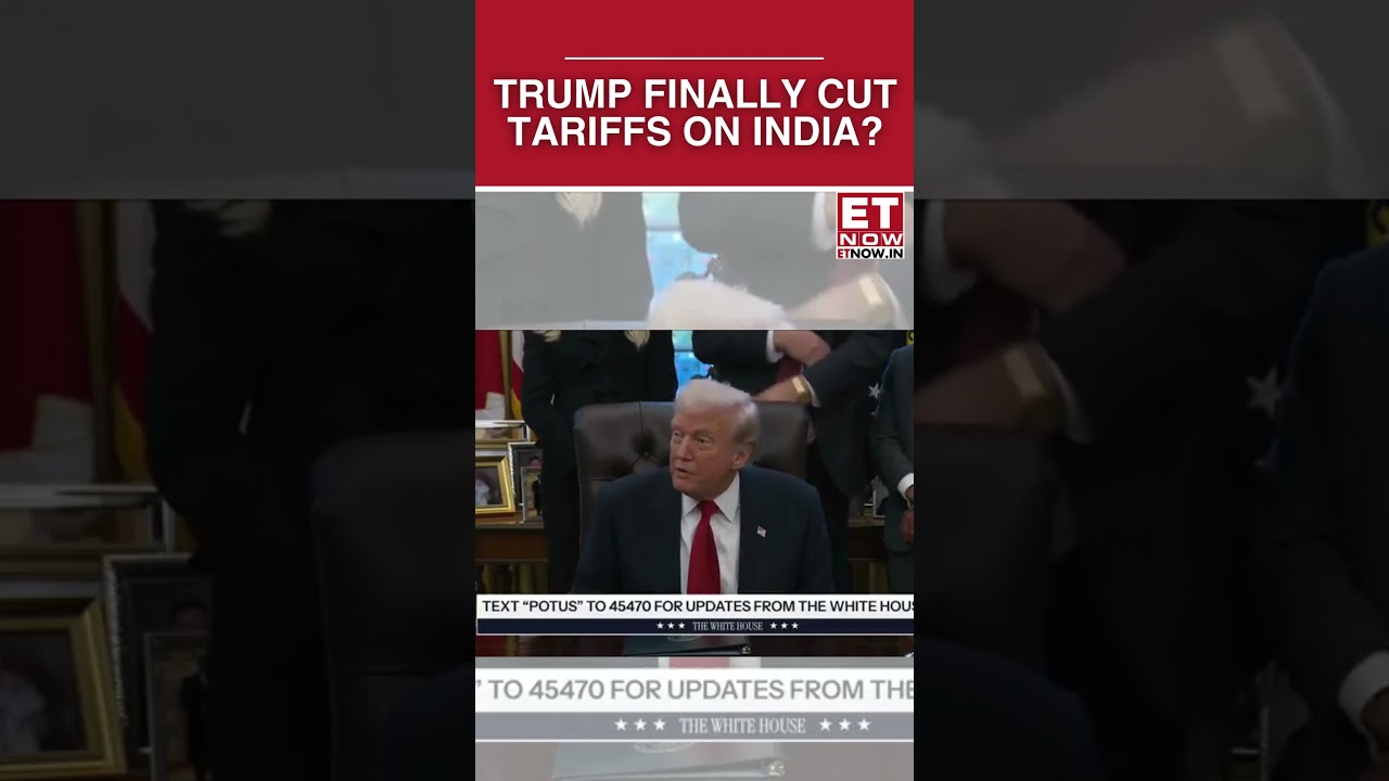 Trump Hints at Tariff Cut for India | 'We&rsquo;ll Be Bringing Them Down Soon' | Breaking News | ET Now