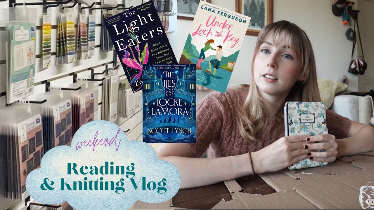 Weekend Reading Vlog - Mixed Ratings Reads and a Sewing Class!