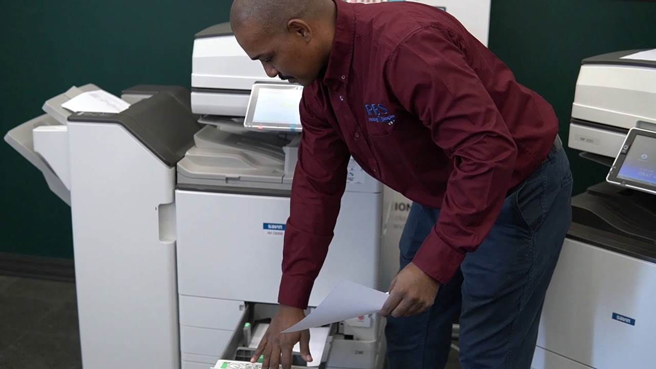 Clean Copier slit glass - Savin Copier