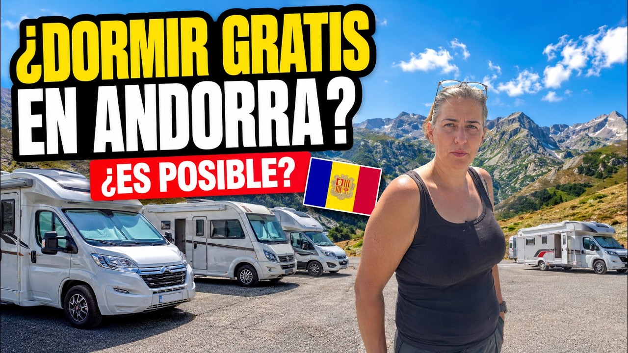Parking gratis  Andorra en autocaravana: mejores lugares y consejos