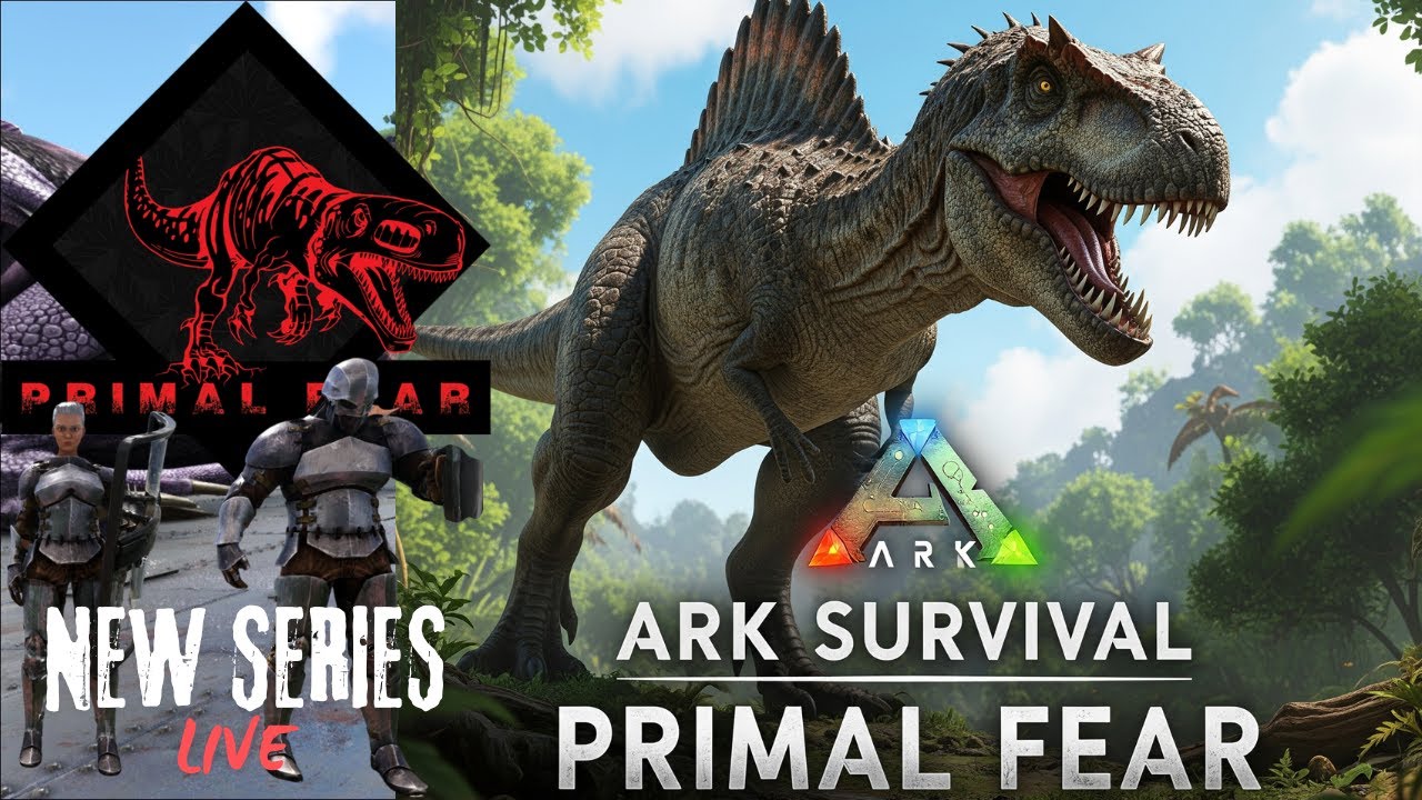 DAY 1🔥LIVE: ARK PRIMAL- ETERNAL CLUSTERL - 🦖HOPE MAP⚒️ Domination! (Strong, action-oriented) 